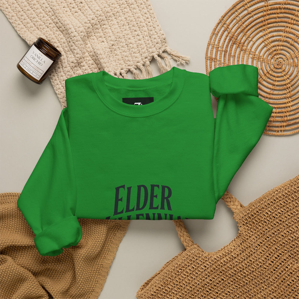 Elder Millennial Energy Sweatshirt | 90s Nostalgia, Retro Club Tee