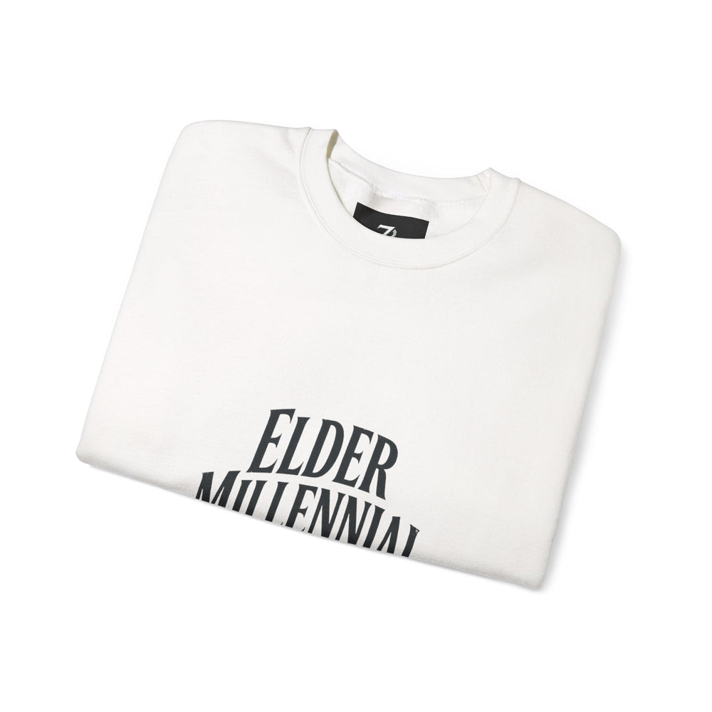 Elder Millennial Energy Sweatshirt | 90s Nostalgia, Retro Club Tee