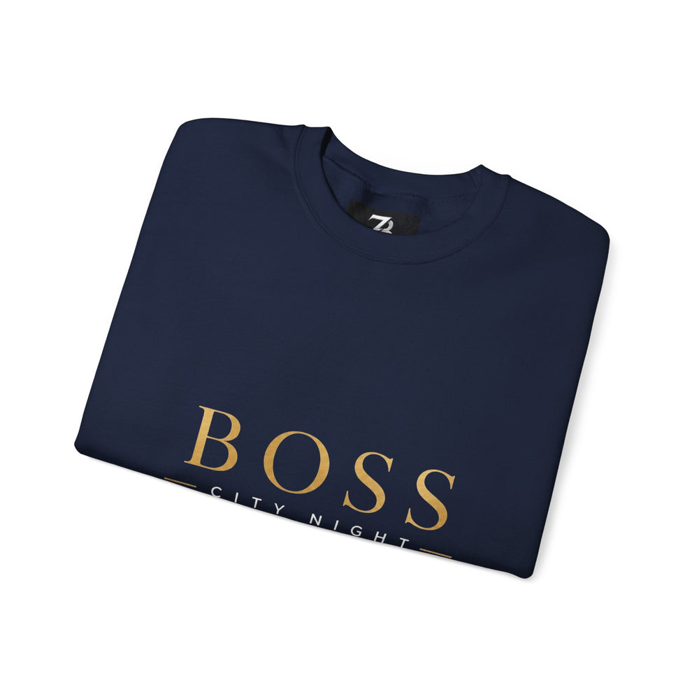 Boss City Night Crewneck Sweatshirt