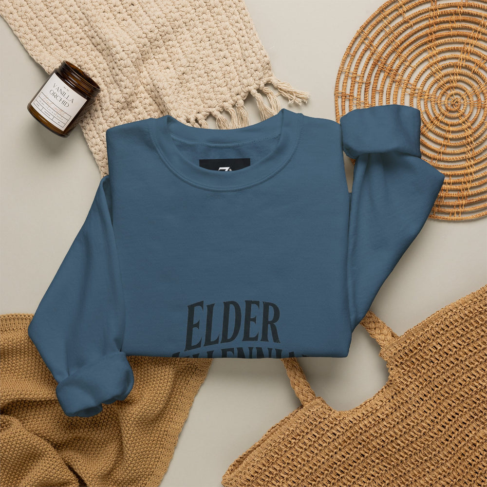 Elder Millennial Energy Sweatshirt | 90s Nostalgia, Retro Club Tee