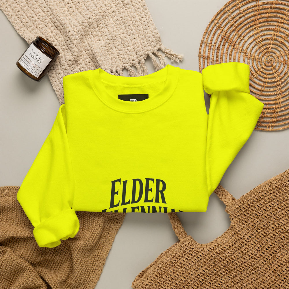 Elder Millennial Energy Sweatshirt | 90s Nostalgia, Retro Club Tee